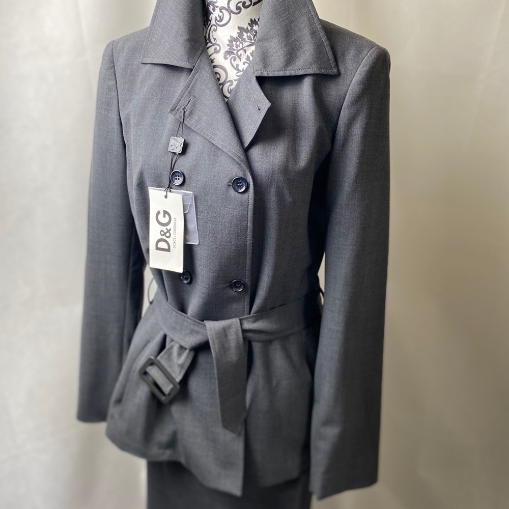 D&G two piece wool suit.